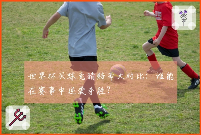 世界杯买球竞猜赔率大对比：谁能在赛事中逆袭夺胜？