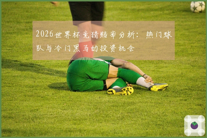 2026世界杯竞猜赔率分析：热门球队与冷门黑马的投资机会